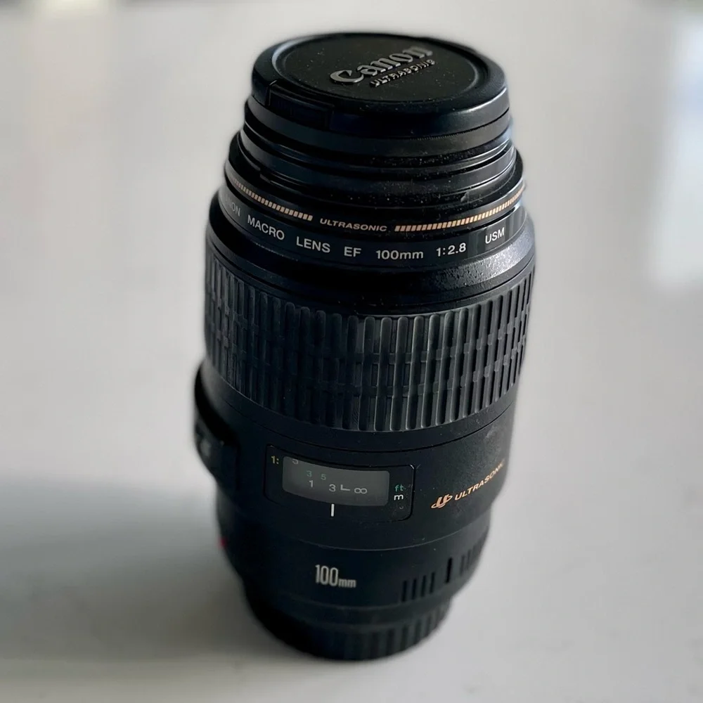 Canon 100mm Macro Lens 1:2.8 - Excellent for Close-Up Photography